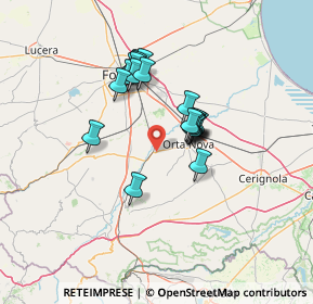 Mappa Via Soldato Felice Pasculli, 71040 Ordona FG, Italia (11.264)