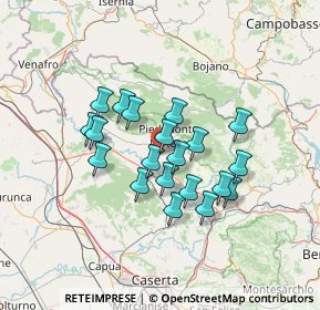 Mappa Via Scafa loc. Ponte Meola, 81011 Alife CE, Italia (11.5535)