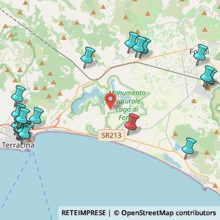 Mappa Via Falascosa, 04022 Fondi LT, Italia (6.9945)