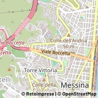 Mapa Messina