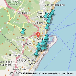Mappa Circonvallazione, 98122 Messina ME, Italia (1.86389)