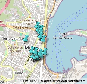 Mappa Via Armeria, 98122 Messina ME, Italia (0.4085)