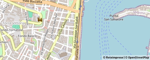 Mappa Messina