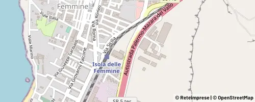 Mappa Isola delle Femmine