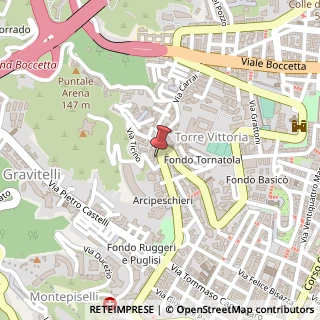 Mappa Viale Principe Umberto, 57, 98122 Messina, Messina (Sicilia)