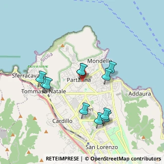 Mappa Via Porta di Mare, 90151 Palermo PA, Italia (1.93182)