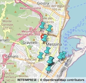 Mappa Viale Principe Umberto, 98122 Messina ME, Italia (1.02917)