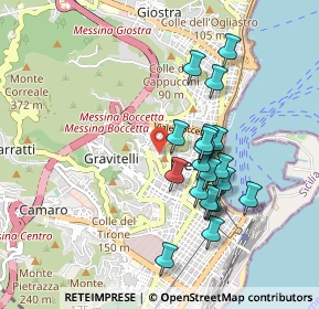 Mappa Viale Principe Umberto, 98122 Messina ME, Italia (0.9325)