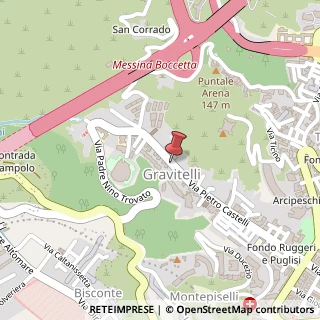 Mappa Via Pietro Castelli,  9, 98122 Messina, Messina (Sicilia)