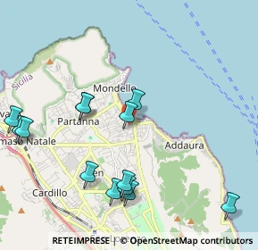 Mappa Via Nuova Buffa, 90149 Palermo PA, Italia (2.56385)
