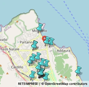 Mappa Via Nuova Buffa, 90149 Palermo PA, Italia (2.55105)