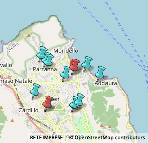 Mappa Via Nuova Buffa, 90149 Palermo PA, Italia (1.79071)