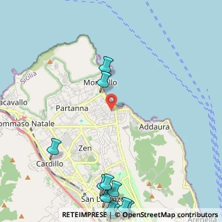 Mappa Via del Garofalo, 90100 Palermo PA, Italia (3.69)