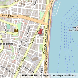 Mappa Via Argentieri,  56, 98122 Messina, Messina (Sicilia)