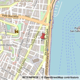 Mappa Via Cavalieri della Stella, 21, 98122 Messina, Messina (Sicilia)