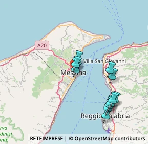 Mappa Via Pozzo Leone, 98122 Messina ME, Italia (8.61182)