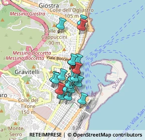 Mappa Via Pozzo Leone, 98122 Messina ME, Italia (0.7215)