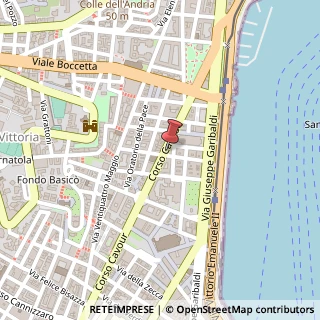 Mappa Corso Cavour, 178, 98122 Messina, Messina (Sicilia)