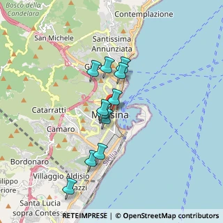 Mappa Via Attilio Gasparro, 98122 Messina ME, Italia (1.58636)