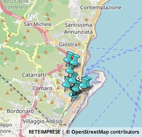 Mappa Via Gonfalone, 98122 Messina ME, Italia (1.31583)