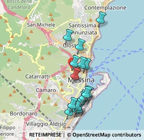 Mappa Viale Regina Margherita, 98122 Messina ME, Italia (1.89)