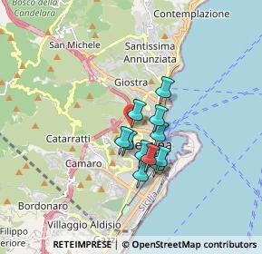 Mappa Viale Regina Margherita, 98122 Messina ME, Italia (1.26818)