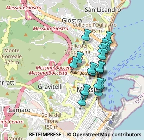 Mappa Viale Regina Margherita, 98122 Messina ME, Italia (0.8555)