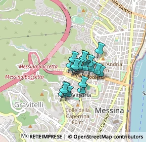 Mappa Viale Regina Margherita, 98122 Messina ME, Italia (0.25)