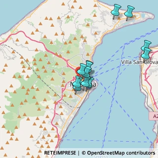 Mappa Via Logoteta, 98122 Messina ME, Italia (3.58667)