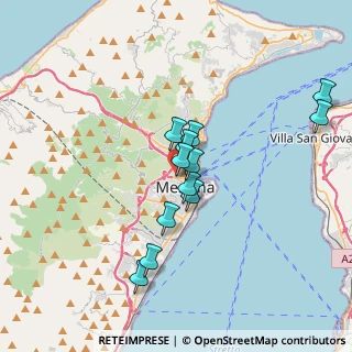 Mappa Via Logoteta, 98122 Messina ME, Italia (3.35167)