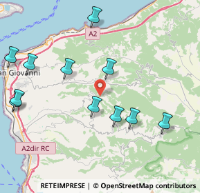 Mappa Via Sella, 89050 Calanna RC, Italia (5.11364)