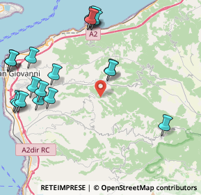 Mappa Via Sella, 89050 Calanna RC, Italia (5.9545)