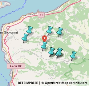 Mappa Via Sella, 89050 Calanna RC, Italia (3.41818)