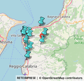 Mappa Via Sella, 89050 Calanna RC, Italia (6.70778)