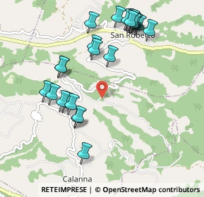 Mappa Via Sella, 89050 Calanna RC, Italia (1.23077)