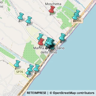 Mappa Via Alessandro Manzoni, 25, 89040 Marina di Sant'Ilario RC, Italia (0.7975)