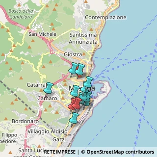 Mappa Via Curtatone e Montanara, 98122 Messina ME, Italia (1.60615)