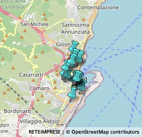 Mappa Via San Crispino e Crispiniano, 98122 Messina ME, Italia (0.929)