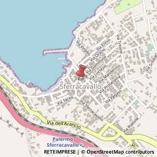 Mappa Via Dammuso, 21, 90147 Palermo, Palermo (Sicilia)