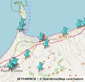 Mappa Via Statale, 98040 Pace del Mela ME, Italia (6.38667)