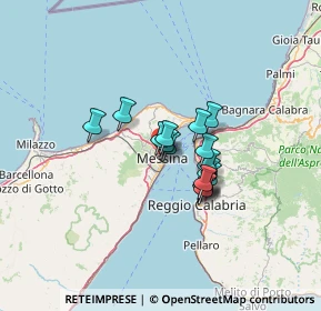 Mappa Via Gagini, 98121 Messina ME, Italia (9.37882)