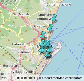 Mappa Via Gagini, 98121 Messina ME, Italia (1.37667)