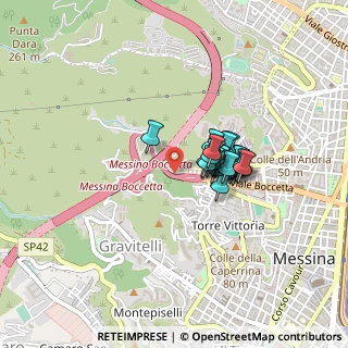 Mappa Strada Comunale Scoppo, 98122 Messina ME, Italia (0.3069)
