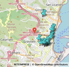 Mappa Strada Comunale Scoppo, 98122 Messina ME, Italia (1.025)