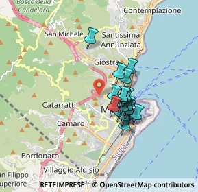 Mappa Strada Comunale Scoppo, 98122 Messina ME, Italia (1.38)