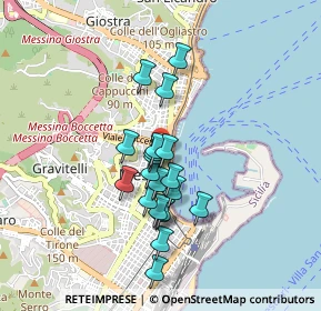 Mappa Via Antonio Laudamo, 98122 Messina ME, Italia (0.78)