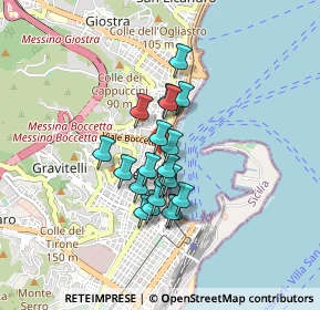 Mappa Corso Cavour, 98121 Messina ME, Italia (0.6745)