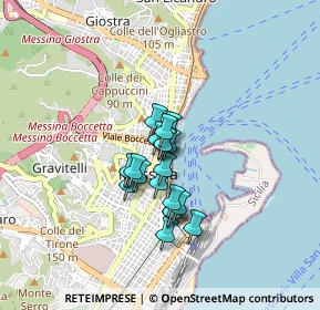 Mappa Via Antonio Laudamo, 98122 Messina ME, Italia (0.588)