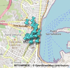 Mappa Via Antonio Laudamo, 98122 Messina ME, Italia (0.244)