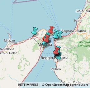 Mappa Corso Cavour, 98121 Messina ME, Italia (7.77588)